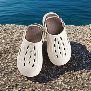 <span class=keywords><strong>Zuecos</strong></span> Ligeros con Plataforma de EVA Antideslizantes y Resistentes al Olor CHUDUN, Transpirables, para Playa y Exteriores, para Hombre y Mujer - Product Image 3