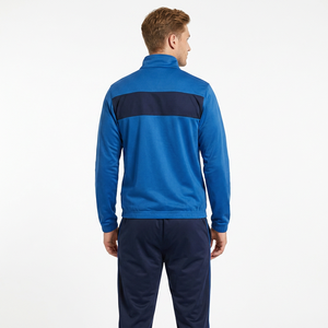 Comfortable Breathable Winter Training Set for <b>Running</b> and Sports <b>Men</b> Casual Windbreaker Suit Zipper Jacket and Track <b>Pants</b> Set - Product Image 3