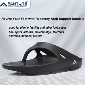 Sandales orthopédiques unisexe à soutien de la voûte <span class=keywords><strong>plantaire</strong></span> <span class=keywords><strong>pour</strong></span> la récupération, idéales <span class=keywords><strong>pour</strong></span> les pieds plats et la <span class=keywords><strong>fasciite</strong></span> <span class=keywords><strong>plantaire</strong></span>, avec semelle épaisse absorbant les chocs - Product Image 5