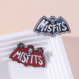 <span class=keywords><strong>Misfits</strong></span>-broche de Bat Fiend, banda Punk de Horror, Rock, para Fans, joyería de Halloween, decoraciones al por mayor - Product Image 1