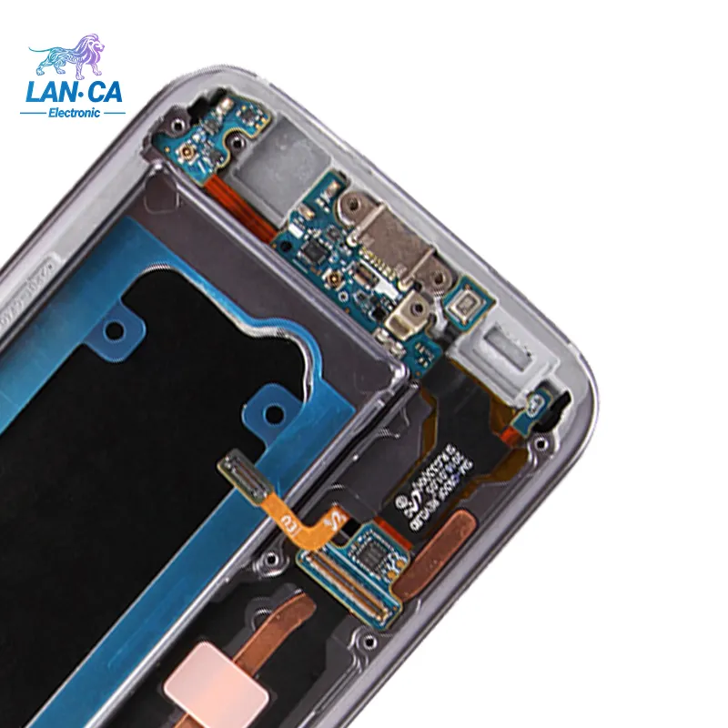 OLED Original OEM qualité originale téléphone portable tactile écran LCD pour samsung s7 prix d'affichage