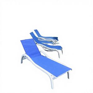 Tumbona Moderna de Aluminio para Exteriores, para Hoteles, Villas, Playa y Piscina - Product Image 4