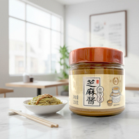 Pâte de sésame pure chinoise Fulin, bouteille de 250 g, emballée à Shijiazhuang, Hebei, sans additifs