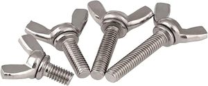 Tornillo de Mariposa Personalizable de Acero Inoxidable 304, Tornillo de Mariposa Galvanizado Gratuito - Product Image 5