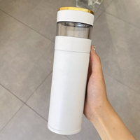 Mug isotherme intelligent en acier inoxydable 316 avec affichage de la température et infuseur à thé