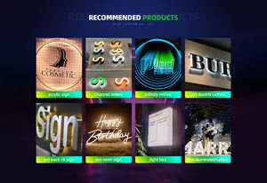 Letrero de Neón Personalizado Premium con Panel Acrílico de 6 mm de Grosor, Brillo Duradero, Letrero de Neón Comercial con Control RGB - Product Image 5