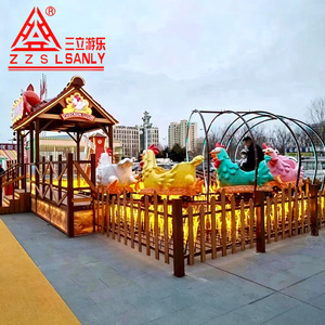 Manèges de <span class=keywords><strong>parc</strong></span> d'attractions familiaux abordables pour enfants, mini-roller coaster Chicken Run en fibre de verre, pour intérieur et extérieur, <span class=keywords><strong>à</strong></span> vendre - Product Image 5