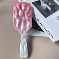 Brosse à cheveux carrée BLISSLIFE pour démêler les cheveux humides et secs, poils en nylon, brosse à cheveux pour les extensions de cheveux