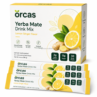 Pack OEM Vitamine C Feel Great avec Poudre à Boire Équilibrée au Citron et au Gingembre Naturel (Approvisionnement de 30 jours) en Sachets