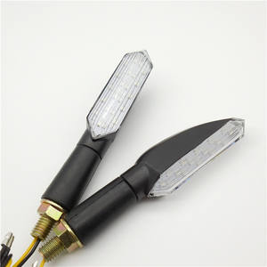 Feu de <span class=keywords><strong>clignotant</strong></span> <span class=keywords><strong>séquentiel</strong></span> pour <span class=keywords><strong>moto</strong></span> E24, 16 LED, <span class=keywords><strong>clignotant</strong></span> arrière, indicateur de position, flux d'eau, mini 12V ABS+PC E Mark - Product Image 4