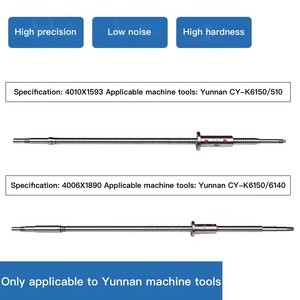 Tornillo de Bolas de Acero de Alta Resistencia para Tornos de Máquina CYK 500 360 510 6136 6140 6150 de Yunnan CY - Product Image 6