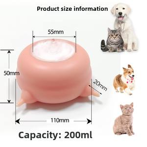 Fabricant d'outil d'alimentation en silicone souple et durable <span class=keywords><strong>anti</strong></span>-étouffement pour animaux de compagnie, <span class=keywords><strong>dispositif</strong></span> d'aspiration de lait maternel réaliste et écologique pour animaux de compagnie - Product Image 4