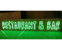 Enseigne au néon en PVC personnalisée en gros avec bandes LED avec logo de mots d'anime pour décorations de fête d'anniversaire ou éclairage de magasin