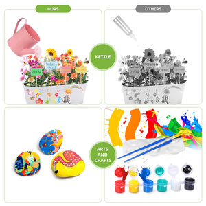 <span class=keywords><strong>Kit</strong></span> de culture d'herbes aromatiques pour enfants, <span class=keywords><strong>mini</strong></span> jardin biologique d'intérieur pour enfants, <span class=keywords><strong>kit</strong></span> de cuisine pour enfants - Product Image 5