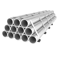 Large Diameter Anodized Round Aluminum Hollow Pipes Tubes