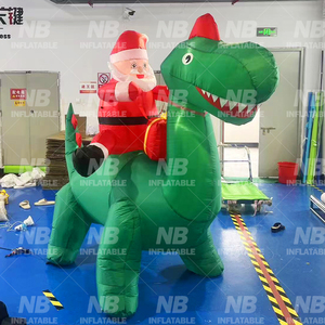 Personnage gonflable d'<span class=keywords><strong>homme</strong></span> de Noël pour les gonflables de publicité du père Noël de divertissement extérieur pour des événements de festival - Product Image 4