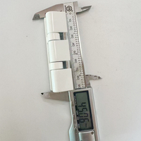 Charnière de fixation en alliage de zinc blanc de 90 mm, style ancien européen, pour fenêtres à battants en PVC