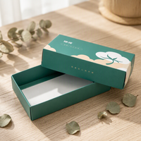 Boîte d'expédition en carton ondulé pliable sur mesure avec gaufrage