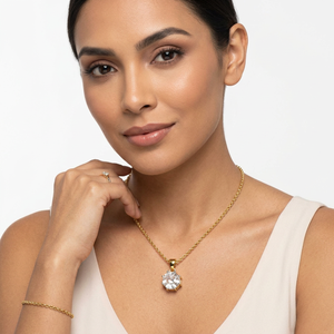 Collier pendentif de luxe en or plaqué avec diamant de laboratoire taillé fantaisie classique, certifié IGI, bijoux fins, cadeau pour femmes - Product Image 2