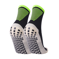 Chaussettes de football antidérapantes en silicone tricotées sur mesure, offre spéciale