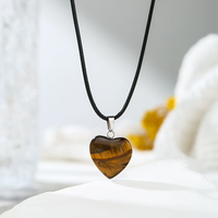 Kalung Batu Agate Stainless Steel Harga Grosir-Koleksi Liontin Batu Kristal Alami Fashionable