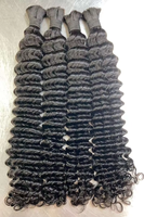 100% Extensions de Cheveux Humains 14A Cheveux Vierges Bruts en Vrac pour Tresser 100g Cheveux Bruts En Vrac Aucune Trame Nécessaire En Gros
