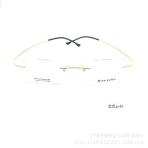 <span class=keywords><strong>Monture</strong></span> de <span class=keywords><strong>lunettes</strong></span> sans <span class=keywords><strong>monture</strong></span> en titane pur A16005 pour homme, femme, unisexe, pour myopie, grande <span class=keywords><strong>monture</strong></span> pour visages larges et yeux fins - Product Image 3