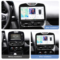 MEKEDE DUDU7 Autoradio GPS Navigation Écran 2K Lecteur Multimédia Android Auto pour Renault Clio 4 BH98 KH98 2012-2018