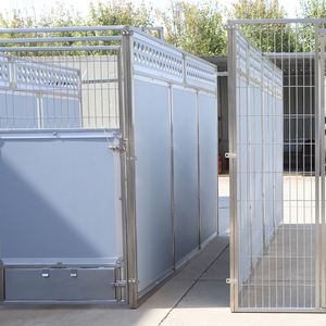 Luxury Full Bank Stackable Veterinary Stainless Steel <strong>Dog</strong> <strong>Kennels</strong> Metal <strong>Dog</strong> Cages - Product Image 3