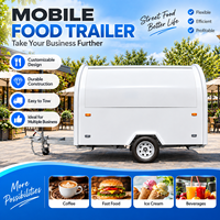 Remorque alimentaire économique à vendre, remorque à café mobile, mini camion de restauration rapide, chariot à café personnalisé pour événements, fabricant