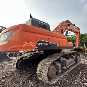 Excavadora de orugas Doosan DX520 de 52 toneladas de alta calidad, excavadora usada coreana original de 50t en Shanghai - Product Image 1