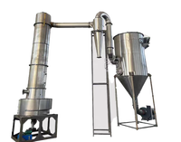 Sus316L Matériel Flash Machine de séchage pour l'amidon de pomme de terre Biomasse Farine Boîte de vitesse Moteur Atomiseur Composants utilisés dans l'industrie alimentaire