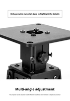 Support de plafond en alliage d'aluminium pour l'ingénierie, fabricant de supports pour projecteurs laser domestiques