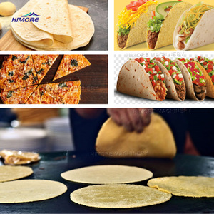 Máquina para hacer pan con prensa de tortillas pequeñas, máquina para hacer tortillas con rollo de prensa de maíz Chapati, máquina para hacer tacos y roti Chapati - Product Image 6