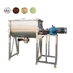 Horizontal Dry Vitamin Whey Powder Blending Spice Masala Seasoning <strong>Ribbon</strong> Mixing Machine Ceramic Coatings <strong>Mixer</strong> - Product Image 2