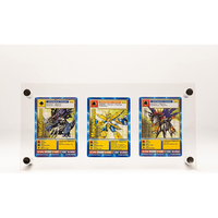 Boîtier magnétique personnalisé en acrylique pour cartes à collectionner, étui de protection pour boosters et cartes gradées P-SAed Guard Bumper