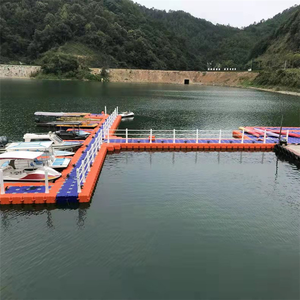 HDPE KHỐI NỔI Dock cho thuyền và jetski nhựa phao lối đi được làm bằng vật liệu <span class=keywords><strong>PE</strong></span> bền có một phần piston - Product Image 6