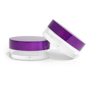Envase Redondo <span class=keywords><strong>Transparente</strong></span> Morado para Polvos Sueltos, 15g, con <span class=keywords><strong>Malla</strong></span> Elástica y Tamiz, Venta al por Mayor de Fábrica - Product Image 5