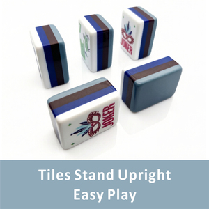 Stock in America-<b>Mahjong</b> American <b>Mahjong</b> Mini Travel <b>Set</b> Comes with Hand-Made Four-Layer Acrylic Foreign <b>Mahjong</b> Tiles in Stock - Product Image 5