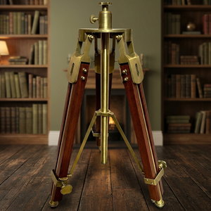 Soporte de Madera para Lámpara, Estilo Náutico, Ajustable, Art Deco, Multiusos, Vintage - Product Image 3