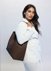 Sac fourre-tout en <span class=keywords><strong>cuir</strong></span> végan de grande capacité pour femmes OEM ODM - Product Image 5