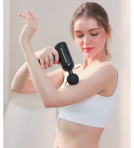 Mini pistola eléctrica de alta potencia para fascia, Control de sincronización, diseño moderno, portátil, para el hogar, ejercicio físico, masajeador de relajación muscular para - Product Image 6