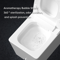 Version standard Salle de bain intelligente Bidet électrique Cuvette de toilette Céramique Sanitaire Wc Automatique Intelligent Toilette intelligente