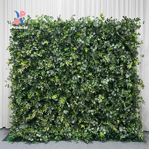 No-Maintenance Lush Green Foliage <b>Wall</b> Artificial Greenery <b>Panel</b> for Bridal Shower & Baby Shower Backdrop - Product Image 1