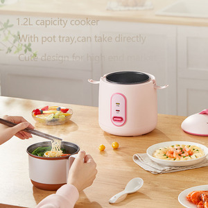 2023 New 1.2L Mini Rice Cooker for Home and <b>Kitchen</b> Smart Appliances Thermal Insulation Small Rice Coker Smart Reservation - Product Image 2