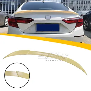 Haosheng fabrikada Highkick ABS plastik karbon Fiber JDM V tarzı arka bagaj Spoiler Honda Inspire için 2018 2019 2020 2021