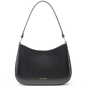 Manufacturer Custom Logo Handbags Latest Fashion High Quality Premium Soft Cowhide Leather Small Mini Ladies Hand Bags For Women