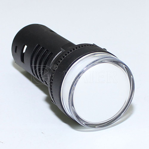 Màu kép LED chỉ số ánh sáng bảng điều chỉnh màu đỏ và màu xanh lá cây đèn thí điểm với nhựa núi - Product Image 3