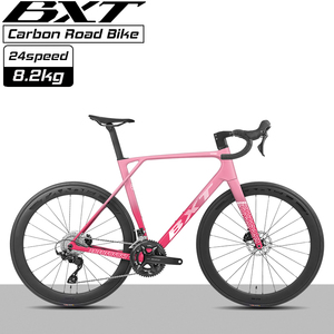 Vélo de route BXT New Model-155, cadre, fourche et guidon en fibre de carbone, kit de transmission 105 R7120 24 vitesses, vélo de course pour adulte - Product Image 2