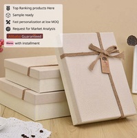 Boîte cadeau Yihe, boîte à cadeaux, boîte vide en gros, ensemble de boîtes cadeaux avec couvercle Ciel et Terre, boîte à dragées